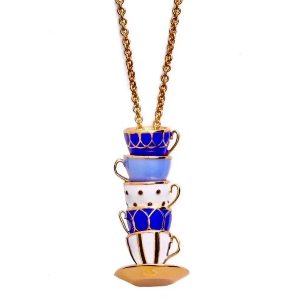 $128 Kate Spade tea time teacup pendant - Picture 10 of 10